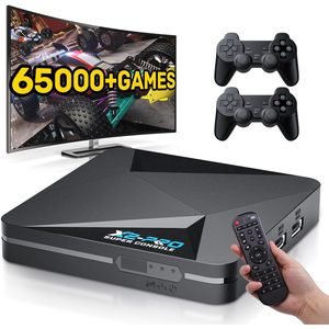Consola Retro Kinhank X2 Pro Super de 256 GB con 65000 Juegos, Controles Inalámbricos para Salida con Cable, Alimentación por Batería Eléctrica - Product Image 1