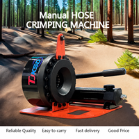 Presse hydraulique manuelle portable pour flexibles 6-40 mm, machine à sertir les tuyaux d'excavatrice, outil de sertissage manuel pour flexibles