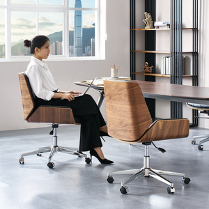 Silla de Oficina Resistente y Duradera, Silla Giratoria con Altura Ajustable y Estructura de Acero Reforzado - Product Image 4
