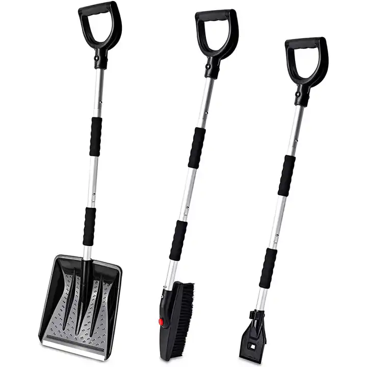 best 3-in-1 Extendable snow removal ice scrapers snow brush for car trucks