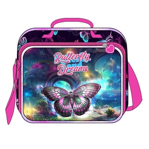 Superpack fábrica personalizada niños Trolley mariposa escuela mochila bolsa conjuntos, mochila para niños equipaje maleta para viajes - Product Image 5