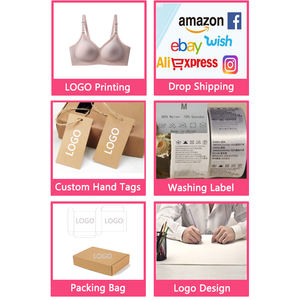 เสื้อชั้นใน3XL สำหรับคุณแม่แบบไม่มีรอยต่อสำหรับ4XL ขนาด XXL ไซส์ S M L XL XL ใส่สบายแบบไร้สายกำหนดเองได้ - Product Image 6