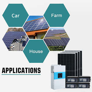 5KWオフグリッド太陽光発電システム 5KW 10KW 20KW太陽光発電システム スマートハイブリッド5000ワット太陽光パネルキット 家庭用 - Product Image 6