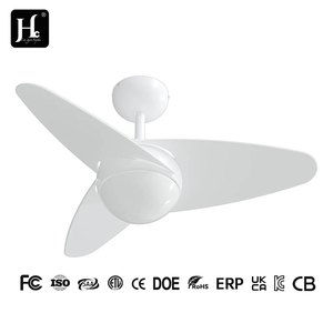 Nouveau design avec 3 pales en ABS, télécommande de 36 pouces, LED décorative blanche avec ventilateur de plafond lumineux - Product Image 3