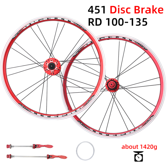 451 Red 100-135(Disc brake)