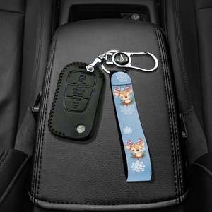 China Manufacturer's Custom Polyester Lanyards Logo Sublimation Printing Woven Logo Neck Lanyard <b>Hook</b> Accessories Anime Fans - Product Image 2