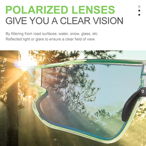 Motrocross phụ kiện <span class=keywords><strong>2025</strong></span> trẻ em ý Racing Sunglasses phân cực đi xe đạp thể thao kính kính an toàn cho trẻ em - Product Image 6