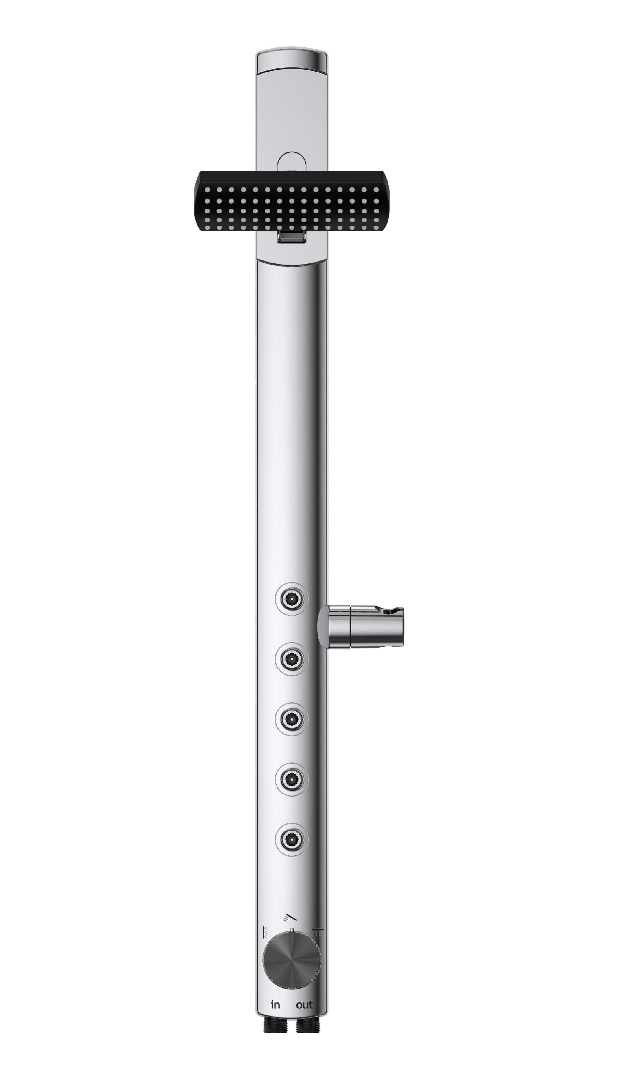 La vita fuoriusciva di un liquido simile al mercurio.