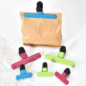 Clips Portátiles al por Mayor para Bolsas, Herramienta de Plástico para Sellado de Alimentos y Snacks, Accesorios de Organización para Cocina - Product Image 1