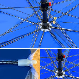 ร่มชายหาด9ft ร่มกันแดดร่มชายหาดร่มดีไซน์ฟรี - Product Image 4