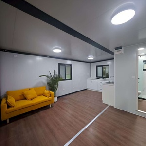 Edificios Comerciales Prefabricados, Contenedor Plegable, Hotel, Casa, Villa de Playa, Vivienda de Lujo, Estructura de Acero de 20 Pies, Diseño Moderno - Product Image 4