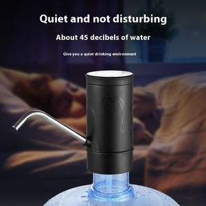 USB alimentato a batteria elettrico Desktop distributore di acqua veloce One-Click presa pura acqua minerale fredda all'ingrosso Stock di plastica - Product Image 3