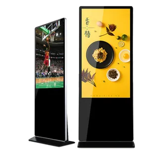 Ultra mince 43 pouces HD 4K étage debout ascenseur publicité lecteur Lcd équipement de signalisation numérique - Product Image 1