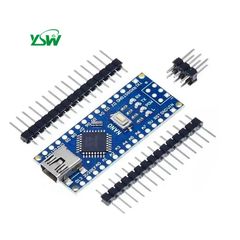 لوحة تطوير ATMEGA328P NANO V3.0 مع وحدة تحكم صغيرة ATMEGA328PB لاردوينو نانو