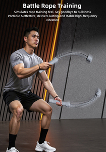 <span class=keywords><strong>Cuerda</strong></span> de Batalla Inalámbrica Portátil para Gimnasio y Fitness, Entrenamiento de Fuerza para Pecho y Brazos, Antideslizante, Resistente, <span class=keywords><strong>con</strong></span> Resorte, Sin <span class=keywords><strong>Cuerda</strong></span> - Product Image 2