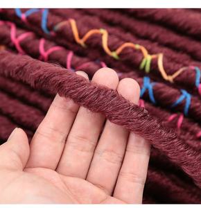 Migliori <span class=keywords><strong>trecce</strong></span> sintetiche Crochet <span class=keywords><strong>trecce</strong></span> a scatola Dreadlock finti Locs uncinetto facili <span class=keywords><strong>trecce</strong></span> <span class=keywords><strong>africane</strong></span> finte Locs capelli alla rinfusa colorati per - Product Image 3