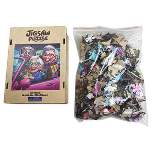 Meilleurs amis, <span class=keywords><strong>puzzle</strong></span> éducatif en bois écologique de 300 pièces pour les seniors, cadeau de mémoire d'amitié pour les femmes, cadeau de liaison - Product Image 6