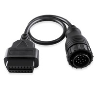 2025 Factory LT025 14 Pin a 16 Pin OBD 2 Cable de diagnóstico Conector Adaptador convertidor Cable de extensión para Mercedes Benz