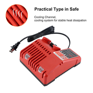 Batterie lithium-ion rechargeable VICTPOWER 18V 12Ah noire pour outils électriques - Product Image 3