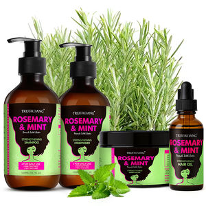 Pivate Label Orgânico Natural Rosemary Anti Perda De Cabelo Crescimento Regrowth Care Set Dht Blocker Shampoo e condicionador para a Perda - Product Image 1