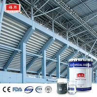 F3003 FEVE Revêtement de finition fluorocarboné bicomposant auto-séchant, spray anti-corrosion longue durée pour équipements côtiers et offshore