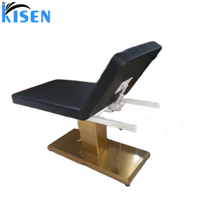 Stylish Curved Mattress Lash Bed Accessories <b>Electric</b> Massage <b>Table</b> with 3 Motors for Beauty Spa Salon Use - Product Image 4