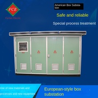 Transformador toroidal de bobina de 10KV trifásico 50/60Hz preinstalado en subestación tipo caja Zhaoyang ZGS11 para interiores, de estilo europeo-americano.