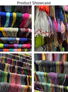 1cm Rắn Polyester/Bông dây rút dây với 800 + Màu sắc cho quần áo hoodies Túi giày-32 sợi eo dây thừng dây rút - Product Image 4