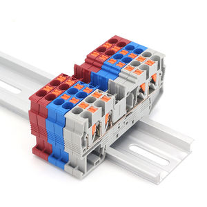 Pt 2.5-Quattro Push In Terminal Block Din Rail Feed Door Connector - Product Image 5