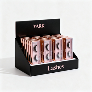 Premium Biodegradable Matt Lamination Embossed Counter Display <b>Boxes</b> Corrugated for Beauty Cosmetic Retail Shelf Presentation - Product Image 5