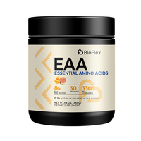 Usine de marque privée végétarienne 6000mg EAA poudre d'acides aminés essentiels 30 portions pour la croissance et l'hydratation musculaires