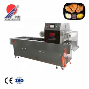 Máquina de embalagem vácuo da bandeja da atmosfera modificada, máquina de embalagem a vácuo de carne, produtos de refeição a vácuo e ao gás, enchimento de plástico, 750kg