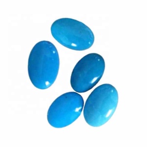 Eccellente Naturale Blu Turchese Rame OV Forma Della Pietra Preziosa Cabochon Per Monili - Product Image 3