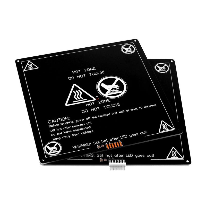 Алюминиевая нагревательная панель, 12 В, черный MK3, печать MK2B и MK2A, с кабелем, для 3D принтера Mendel RepRap I3