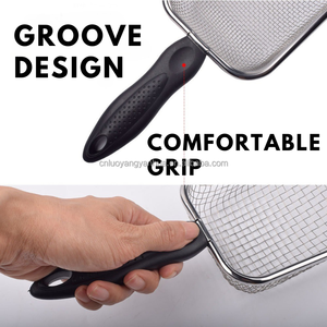 Maille en acier inoxydable Reptile Substrat Scoop Litière Cleaner Reptile Sable Pelle Jardin Fournisseur Sable Litière Scoop Pelle - Product Image 5