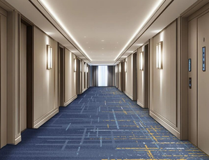 Alfombra de Nailon Trenzado Estampado, Cómoda, Fabricada a Máquina, Antiincrustante, Antibacteriana, Antideslizante y Antiestática para Sala de Conferencias - Product Image 3