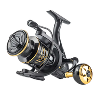 CHILENT ODM Harga Terjangkau Q2800-6800 Spinning Reel Pegangan Tunggal Ganda Rasio Gigi 5.1:1 Roda Pancing Air Reel Pancing