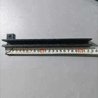 Doublure de patin de guidage d'ascenseur de style design industriel avec insert noir 225 mm 10 mm 16 mm Longueur de rail Pièces de rechange pour ascenseur