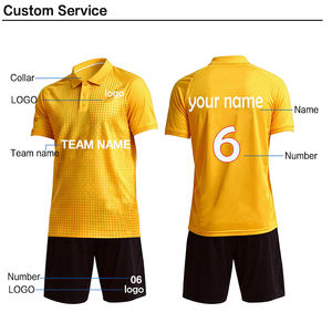 Camiseta de Fútbol Retro Clásica para Ropa Urbana con Diseño de Cuello Redondo, Camiseta Deportiva de Fútbol de Poliéster de Secado Rápido - Product Image 4