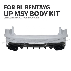 Jupes latérales de capot en Fiber de carbone, pièces détachées pour voiture, pare-chocs avant, roue à sourcils pour la Modification Bentl Bentayga, Kit de carrosserie pour hommes - Product Image 5
