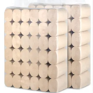 Papier Toilette Offre Spéciale Pâte de Bambou Vierge 100% Servilletasd Papel papier Toilette Papier Toilette