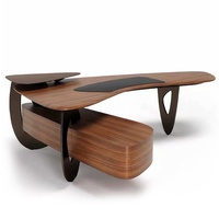 Bureau de direction moderne de luxe en bois haut de gamme ML, origine Chine et GUA, déballé