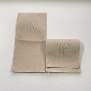 Échantillon Gratuit Exquis – Emballage Personnalisé en Cuir pour Bijoux, Sac à Bijoux en Fibre Microsoft, Sacs d'Emballage pour Colliers et Bijoux - Product Image 3
