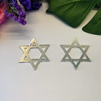 Pâque en acrylique Élégant présentoir de table judaïque Pièce maîtresse haut de gamme Assiette de Seder de luxe en lucite