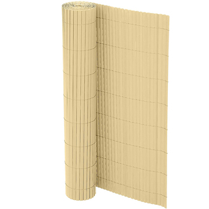 Panneau en <span class=keywords><strong>bambou</strong></span> PVC naturel en rouleau, balcon, jardin, extérieur, double face, écran de confidentialité en <span class=keywords><strong>bambou</strong></span> pour balcon et terrasse - Product Image 2