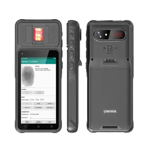 UNIWA F501 Biometric 5 Inch Android 12 Rugged Mobile Phone Octa Core CPU 5MP Front 13MP Rear GSM/LTE/WCDMA 1D/2D Barcode Reader