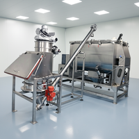 Mélangeur à ruban en U industriel pour poudre de protéines, café, farine, assaisonnements et mélange de poudres sèches