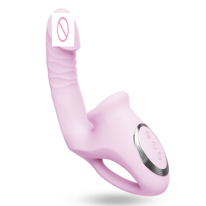 Vibrador Telescópico con Succión y Lengua para Mujeres, con Varilla de Masaje con Calor, Juguetes Sexuales para Adultos - Product Image 2