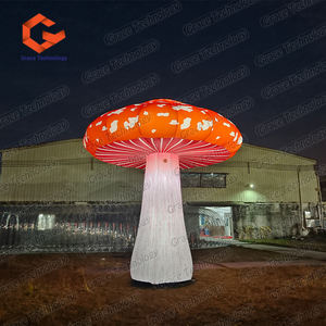 Grand <span class=keywords><strong>champignon</strong></span> gonflable pour les décorations de fête dans la cour, modèle de <span class=keywords><strong>champignon</strong></span> gonflable géant avec lumière LED - Product Image 4