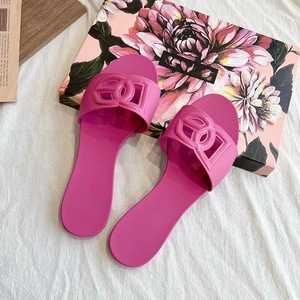 Colorful Style Women's Summer Casual One-Line Sandals Anti-Fruit Jelly Beach <strong>Flats</strong> for Outdoor Wear - Product Image 3